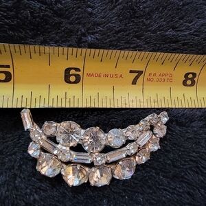 Vintage rhinestone pin